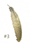 Metal Feather Book Mark